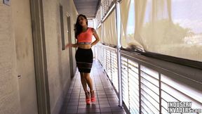 Can't make it through the whole Scene without Cumming with Stefania Mafra and Jayla Foxx for IndustryInvaders