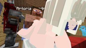 The Jenny Mod Minecraft Fapcraft - It&#039;s Fate that I fuck Artoria Pendragon in the ass and mouth