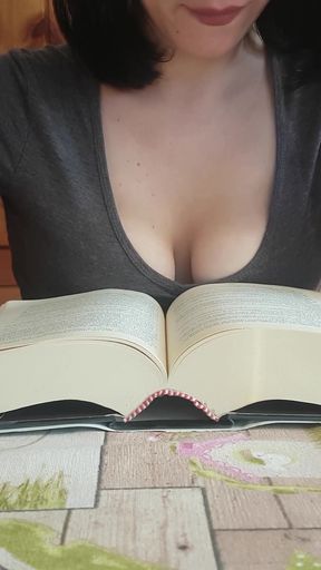 Emotional moment from &quot;Histerical Literature Yumi: she can&#039;t read anymore and cums- vibrator (ENG)&quot;