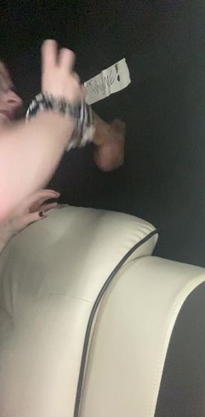 Sluttybritt Handling Daddy's Big Black Dick