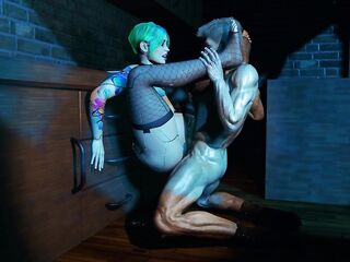 Screwing A Sexbot In The Kitchen