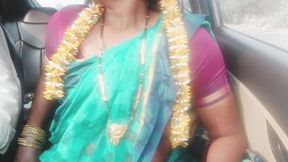 Step Dad Angry Daughter in Law Car Sex Telugu Crazy Dirty Talks. Part -2