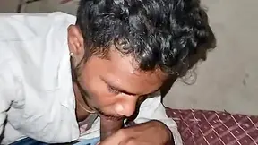 Indian Big Bodied Boy Sucks Cook And Hard Blowjob With Great Pleasurure That Unknown Boy - Gay Fucking Movie In Hindi