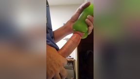 Saturday Night Home Alone Got Horny In The Kitchen Had To Play With It