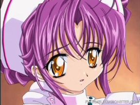 Sexy anime maid whore fucking her boss