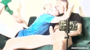 ”ChristianWilde: Big Bad Bro & Christian Wilde Share Meat & Foot Teasing Live”
