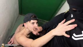 CITEBEUR.com - Twink Divino Worships Kalys&#039; Monster Cock in Sportswear Sex