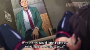 Orgy in the College Bathroom - Hentai Porn Action Unleashed
