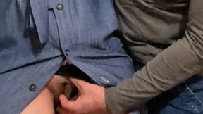 Omg!!! the Stranger's Hand Under My Dress in Subway