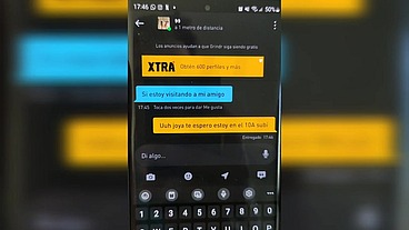 Grindr time UNA ENORME VERGA BLANCA ME ROMPE EL CULO