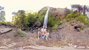 Horny Hiker Caliope Cums Hard