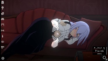 Doll Room Eleonore [PornPlay Hentai game] Ep.1 toying the maid with a pink dildo to make her squirt