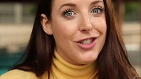 Angela White Screams In Hot Yellow Sweater Thriller
