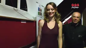 Gang of deviant sluts lick, fuck, and creampie each other in wild gangbang