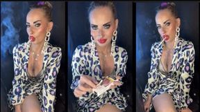 Dirty Lady Full dangling Eve 120 in silk