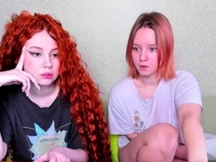 Amateur redhead Russian teen