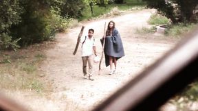 ”Elena Koshka offers her twat for some food”