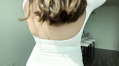 see through dress gets trashed by big tits in 4K