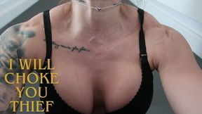 IF YOU ROB ME I WILL BE ROUGH