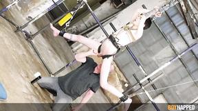 ”Boynapped - Master Explores His Subs Hole Part 2: Flogging Bound Skinny Lad”