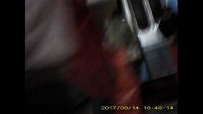 chola culona con su novio