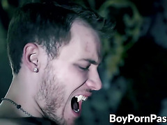 Vampires big cock and XXX sucking fest threesome fuck