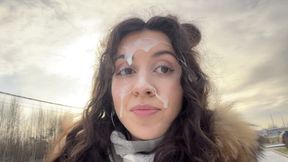 @$$@Ex-Girlfriend Begs For One Last Fuck In Car Before Breakup, Leads To Cumwalk