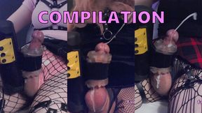 Femboy Stroking Machine Spunk Compilation