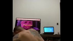 CASADA GOZANDO NA BOCA DO AMIGO