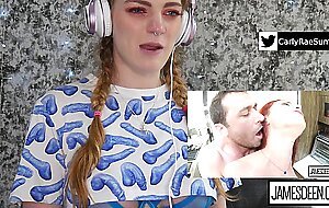 Carly rae summers reacts to extreme anal orgasms - honest porn reactions - hpr08 | featuring: skin