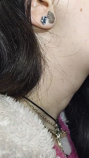 Unforgettable moment from &quot;The GIRL in PURPLE pajamas is GOOD at SUCKING and SWALLOWING CUM&quot;