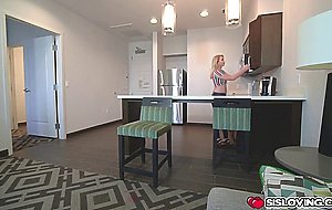 Stepbrother turning out Dixie Lynns perfect stepsister twat