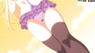 Big-titted anime milfs get drenched in cum after giving lustful head and getting drilled hard