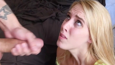 Teaching my step sister a lesson with my penis - Subtitled - Candence Lux