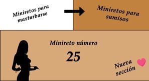 MiniJOI para sumisos. Tendras que leer cosas muy vergon...