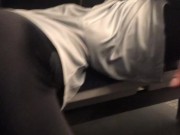 BULGING on the TRAIN