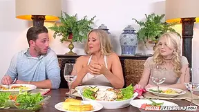 Sexy Ladies Got Fucked In The Kitchen With Lily Rader, Sexy Julia And Julia Ann