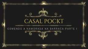 namorada bate punheta - chupa e senta na barraca - mao amiga