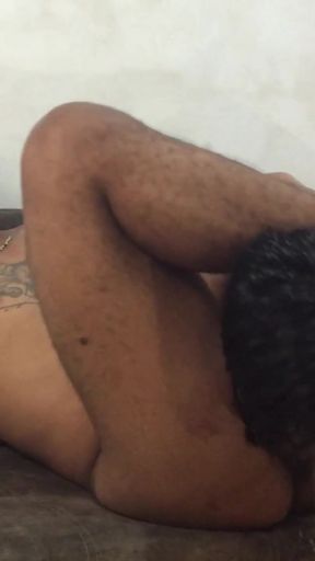 Cock swallower visits me to give him in the mouth and in the ass P2   Clip 1