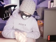 Twink Femboy Plays With His Feet (Paid Request)