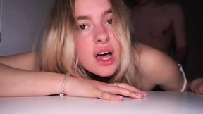 Rough cocking with virgin co-ed - Mira David