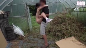 Rara Kudo Exposed in Passion, Lifted High as Their Bodies Move in Wild Rhythm. - D