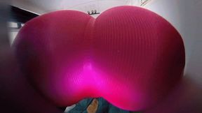 VR360 LELE humiliates the dwarfs with its red buttocks