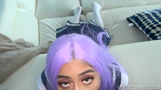 Violet's Taboo Hentai College Cosplay Virtual Sex