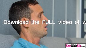 Stepsis tempts stepbro with oral&#x1F61C; and dogging action