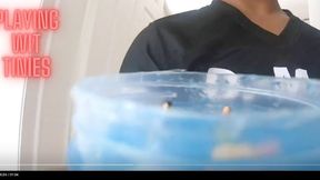 Giantess Crew – CJ Playing with Tinies