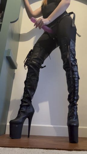 Do you think you can handle mistress’s strap on?