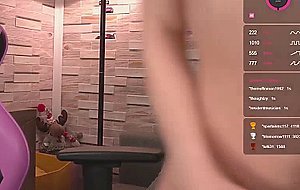 Super Hot Blonde Babe with Lovense Hush Anal Plug on Webcam Part 2