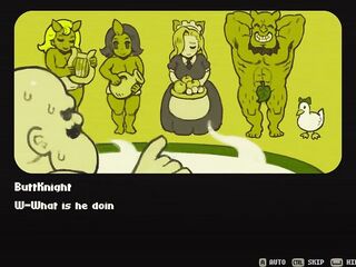 ButtKnight [ ANIME Game ] Ep.1 MAID CREAMPIE made her cum !
