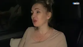 Russian GF gets pounded in car during heated roleplay